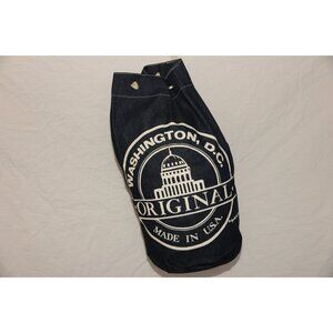 Vintage Washington D. C. Original Denim Shoulder Bag Capital Novelties 1990